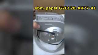  ebm-papst G2E120-AR77-41 Centrifugal Blower