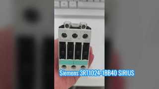 Siemens 3RT1024-1BB40 SIRIUS 3RT1 Contactor 9A 24VDC | Technical Review & Sourcing | CXY Trade PLC